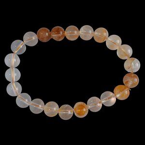 8mm Golden Healer Crystal Bracelet | Madagascar Natural Stone | Healing Energy